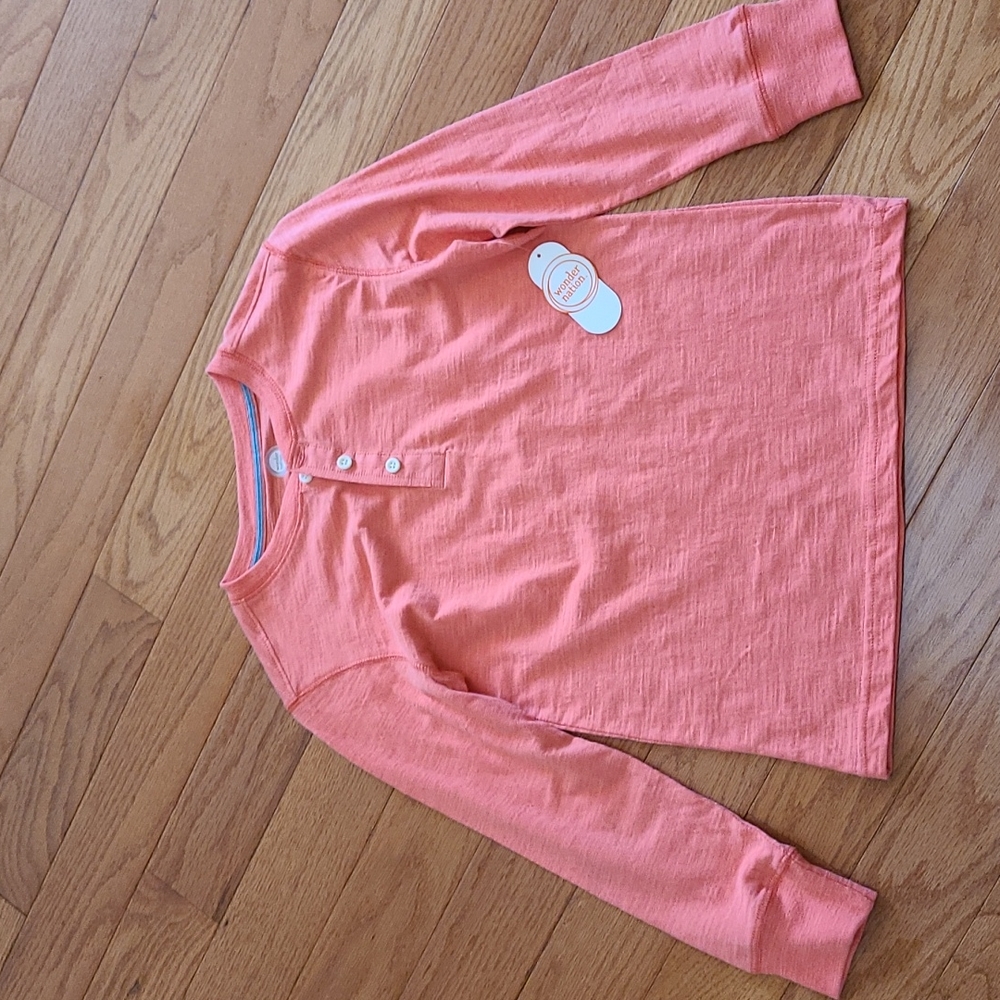 Wonder nation M (8) coral long sleeves